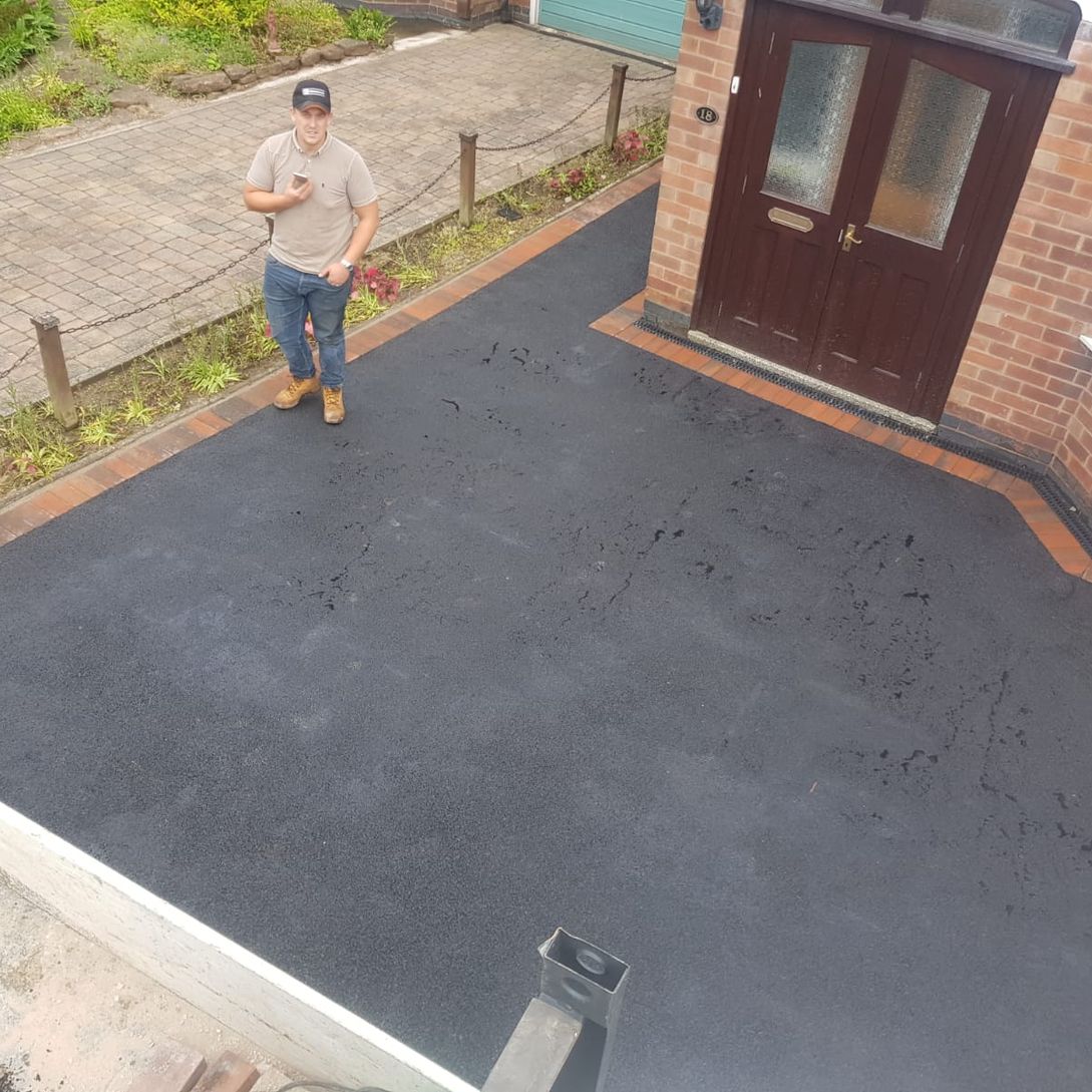 Tarmac driveway