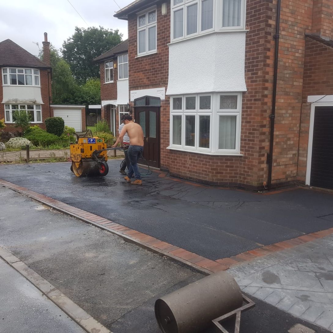 Tarmac driveway