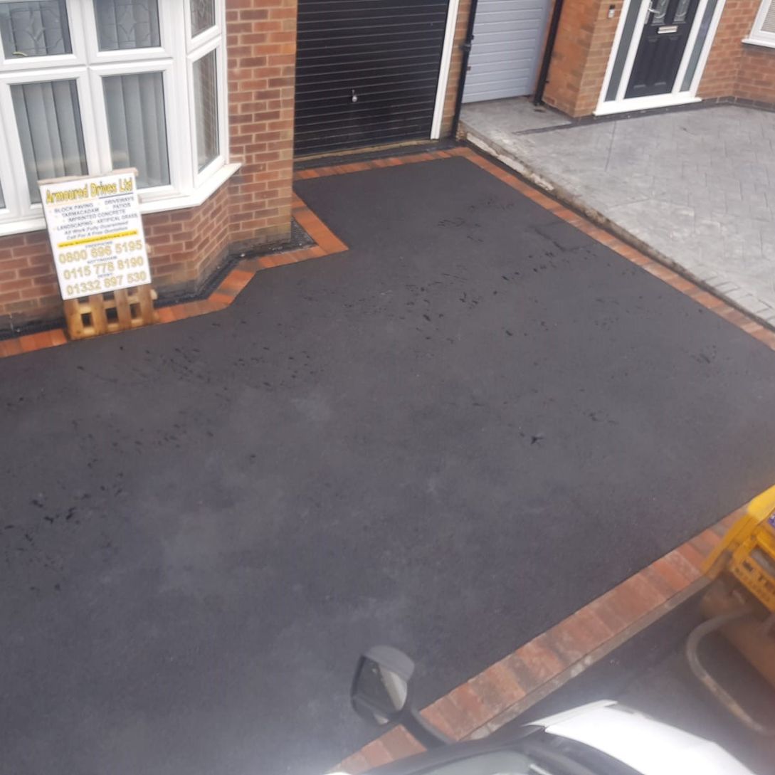 Tarmac driveway