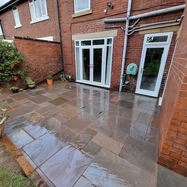 paved patio