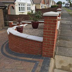Paved Driveway and Landscaping in Barnsley