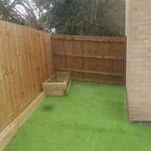 New fence in Barnsley