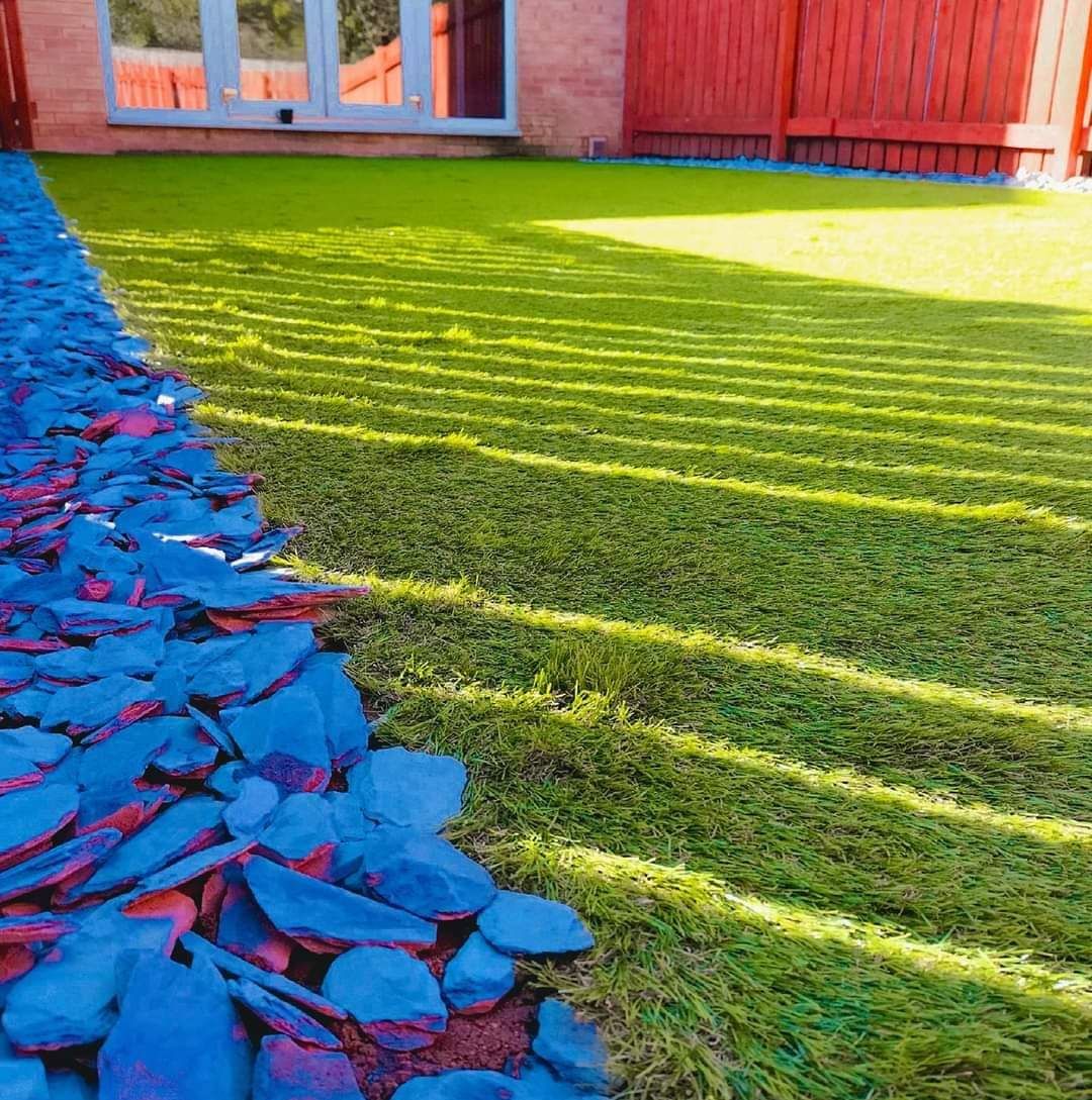 landscaped garden