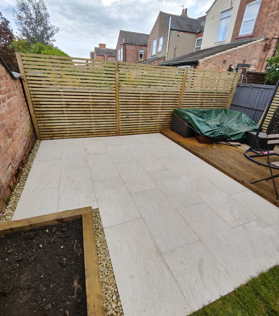 small patio